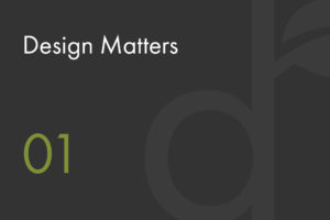 Design Matters 01 – Being socially responsible with the Mind Shift we are all taking